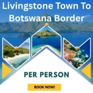 Livingstone Town To Botswana Border ($20 per person, minimum is 4 people)